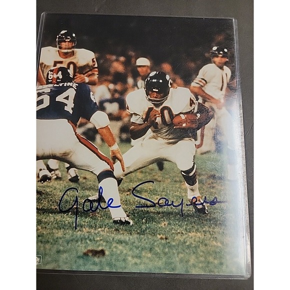 Gayle Sayers Signed Autographed 8x10‎ Photo With Coa - Picture 2 of 3